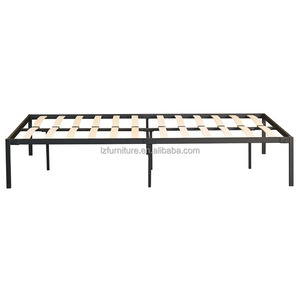 Modern Easy Assembly <b>Portable</b> Twin King Size Frame Metal Load-bearing <b>Bed</b> Frame - Product Image 3