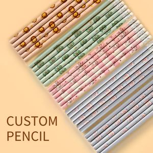 Lápices Kawaii Reutilizables con Logotipo Personalizado, Útiles Escolares, Papelería Creativa, Lápices de Dibujos Animados para Niños, Juego de Lápices de Colores Estándar - Product Image 4