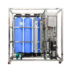Mesin Pemurnian Air Sumur Bor Reverse Osmosis Kecil 500LPH 220V Pompa PLC 1 Tahun Perawatan Stasiun Pengisian Air - Product Image 6