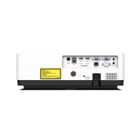 Projecteur laser 3LCD 4K haute luminosité pour les entreprises, mise au point manuelle, 4K, clarté accrue, haut-parleurs intégrés, 6000-6500 lumens