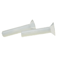 Vis à tête ronde Phillips en nylon PA66, vis métriques à tête cylindrique, fixations en plastique, vis isolées pour pièces automobiles