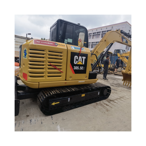 L'excellente condition de travail a employé les excavatrices utilisées par CAT305.5e2 305.5E2 à vendre dans la cour de Changhaï - Product Image 1