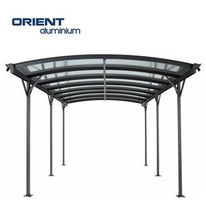 Abri de <span class=keywords><strong>Voiture</strong></span> en Aluminium Fabriqué, Abri de Stationnement à Toit Arqué à Vendre, Abri pour <span class=keywords><strong>Voiture</strong></span> Autoportant Extérieur en Aluminium - Product Image 1