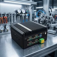 Nuevo y Potente Mini PC Industrial de Cuatro Núcleos Intel Celeron/Core I3/i5/i7 DDR4 32GB con Sistema Operativo Linux, Gráficos Integrados, 32GB de Video, SSD+HDD
