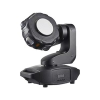 Projecteur laser à tête mobile 120W RGBW 4-en-1 avec faisceau laser, stroboscope et contrôle DMX512/23CH, indice de protection IP33, pour ambiance DJ/Club/KTV