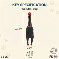 Jouet à mâcher pour chien détachable et couineur, thème pirate, dessin animé, durable, en PVC, pour le nettoyage dentaire des animaux, jeu interactif, usine OEM/ODM