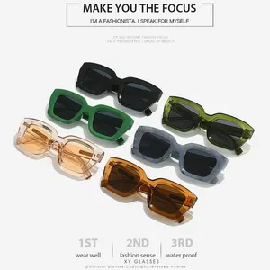نظارات شمسية عصرية جديدة ذات شعار مخصص ذات إطار عتيق للبيع بالجملة من Hot Candy نظارات شمسية عصرية ذات طابع شخصي للنساء والرجال