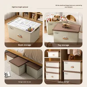 Organizador de Juguetes <span class=keywords><strong>para</strong></span> Niños Xing You, Impermeable, con Tapa, Gran Capacidad, Apilable, Caja de Almacenamiento de <span class=keywords><strong>Ropa</strong></span> Multifuncional <span class=keywords><strong>para</strong></span> el Hogar - Product Image 5