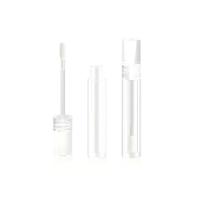 Tube Rond Transparent avec Bouchon Solide pour Gloss, Huile à Lèvres, Emballage Cosmétique Vide