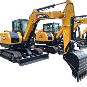 เครื่องขุดขนาดเล็ก Sany ของแท้มีขนาดกะทัดรัดและยืดหยุ่น sy55u ใช้5ton ใบรับรอง EPA CE sy55เครื่องขุดมือสอง - Product Image 1