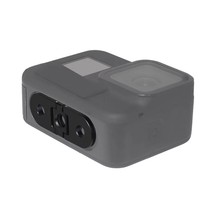 Compatible avec GoPro 13/12/11/10 Max pour support magnétique DJI, plaque de fixation en alliage d'aluminium, adaptateur, connecteur