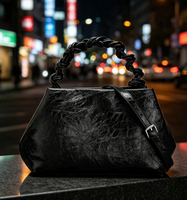 Neue Sechseckige Schultertasche für Damen Crossbody-Handtasche Modische Casual-Tragetasche für den Täglichen Arbeitsweg