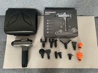 Pistolet de massage portable de style nouveau pour les muscles et les fascias électriques à écran tactile intelligent pour le sport et le massage du corps