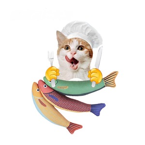¡Precio de fábrica! Peluche <span class=keywords><strong>Catnip</strong></span> <span class=keywords><strong>Fish</strong></span> Kicker <span class=keywords><strong>Toy</strong></span> PARA GATOS-100% Organic <span class=keywords><strong>Catnip</strong></span>, Ideal para entrenamiento y diversión - Product Image 1