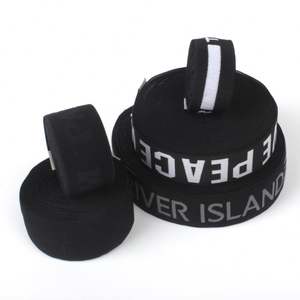 Cinturón Elástico de Poliéster y Látex Personalizado de Fábrica al por Mayor, Cinturón Elástico con Logotipo Jacquard - Product Image 4