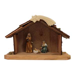 Crèche amovible Comet 23x11,5x15cm pour figurines de 8cm Décorations de Noël (9006935245202) - Product Image 5