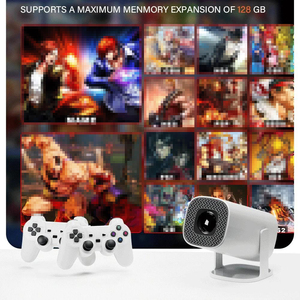Nuovo S40 Ultra Mini Smart proiettore 1080P 4K supporto <span class=keywords><strong>Android</strong></span> 10 WiFi 6 Dual <span class=keywords><strong>gamepad</strong></span> proiettore per videogiochi all'aperto - Product Image 6