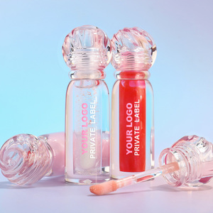 Marque privée OEM pour les filles Vente en gros <span class=keywords><strong>pas</strong></span> <span class=keywords><strong>cher</strong></span> Sans gâteau Brillant à lèvres crémeux <span class=keywords><strong>repulpant</strong></span> pour les femmes Brillant à lèvres - Product Image 1