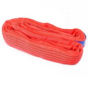 Couleur rouge 5000kg vente en gros usine fronde ronde sécurité <span class=keywords><strong>5t</strong></span> <span class=keywords><strong>élingue</strong></span> ronde de levage souple - Product Image 1