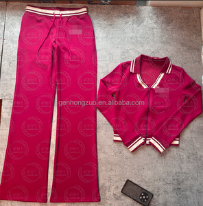 2025 nuovi arrivi <span class=keywords><strong>Polo</strong></span> da donna personalizzata in due pezzi da Tennis a manica lunga mezza cerniera <span class=keywords><strong>pantaloni</strong></span> corti Skinny Fit - Product Image 2