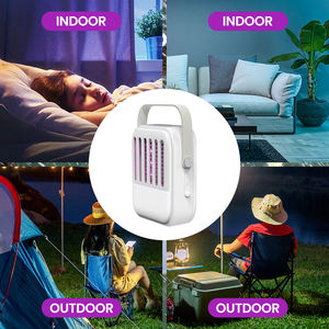 USB portatile ricaricabile da esterno solare Zapper elettrico insetto Killer con mosca portatile a stato solido Zappe - Product Image 6