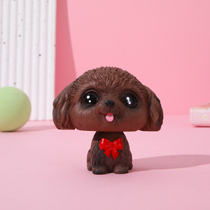Ornements de Bobblehead de Lapin Super Mignon Créatif Style Feng Shui Écologique pour les Filles de Bureau de Voiture Cadeaux d'Affaires <span class=keywords><strong>Occasion</strong></span> du Nouvel An - Product Image 6