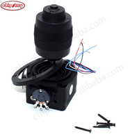 Chipskey CKX9050 Joystick électronique 4 axes avec bouton potentiomètre pour contrôleur JH-D400B-M4 10K 4D avec câble industriel