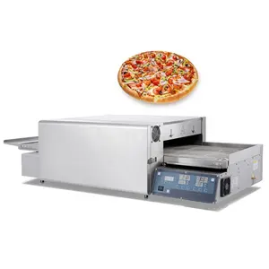 Lpg Aardgas Transportband Pizza Bakoven Bakkerij 14 20 32 Inch Commerciële Transportband Pizza Oven