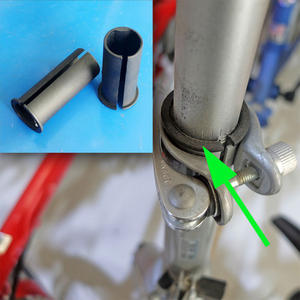Adaptor tiang sadel sepeda lipat, lengan tiang sadel, suku cadang sepeda jalan MTB, adaptor tiang sadel, lengan plastik - Product Image 3