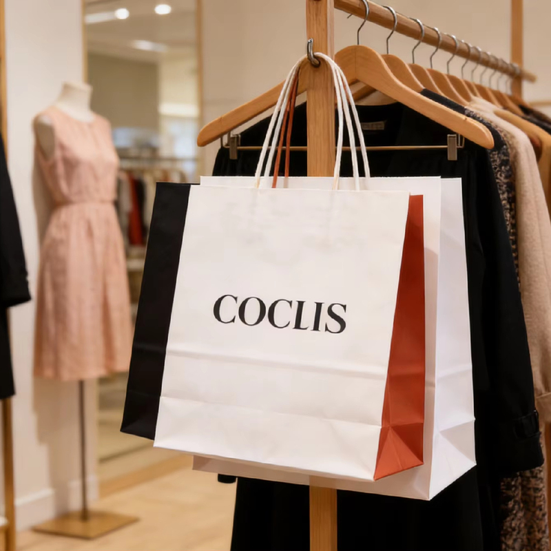 Eco Friendly Yellow Kraft Paper Bags