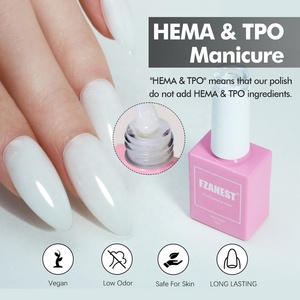 Esmalte <span class=keywords><strong>de</strong></span> Uñas en Gel Blanco Lechoso 15ml, Color Nude Neutro, Esmalte en Gel, <span class=keywords><strong>Corrector</strong></span> <span class=keywords><strong>de</strong></span> Uñas, Efecto Translúcido, Arte <span class=keywords><strong>de</strong></span> Uñas Francés - Product Image 2