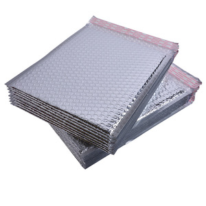 Enveloppes à bulles argentées Taoxi Packaging, longueur de fermeture 5 cm, sacs de courrier auto-adhésifs, impression de logo personnalisée - Product Image 3