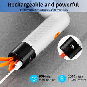 Cepillo de limpieza eléctrico pequeño multifuncional 4 en 1, Cepillo giratorio recargable por USB para zapatos, depurador giratorio inalámbrico para cocina y baño - Product Image 3