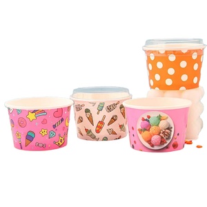 Gobelet en papier de 4 oz pour crème glacée et yaourt - Product Image 1