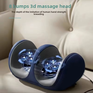 Appareil de massage des pieds et des mollets chauffant électrique avec rouleaux, vibration et shiatsu - Product Image 5