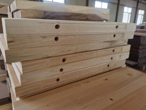 أرفف عائمة جداري مصمتة من الصنوبر المجيد مقاس 24 بوصة -48 بوصة أرفف جداريات صخرية لتخزين الأغراض الشاقة مناسبة للمنازل والزرع - Product Image 5