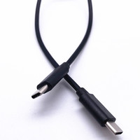 Câble de charge rapide Type-C HL en cuivre pur 0,2 m 1 m, blindé tressé, transmission de données, gaine en silicone TPE, connecteurs en alliage d'aluminium