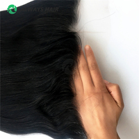 Ilusión HD Transparente de 13" x 4" para Cabello Chino Remy 100% Sin Procesar para Cierre de Encaje