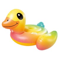 Vente en gros PVC Canard jaune Lit gonflable flottant Bateau gonflable Piscine Matelas gonflable