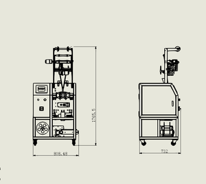 Sac irrégulier de Mylar de nourriture de cercle de forme ronde de bande <span class=keywords><strong>dessin</strong></span>ée avec la machine de conditionnement de fenêtre claire Échantillons cosmétiques empaquetant le sac découpé avec des matrices de taille spéciale imprimée par coutume spéciale irrégulière - Product Image 3