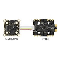 SEQURE H743 & E70 G1 Stack FC Flight Controller MPU6000 70A 128K 4 in 1 ESC 4-8S untuk Balap Freestyle FPV Racing