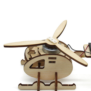 Helicóptero de Madera con Energía Solar, Kit de Bricolaje, Juguete Educativo de Ciencia para Niños de 7 a 9 Años - Product Image 4