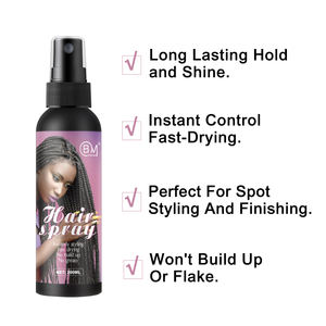 तेजी से वितरण बाल स्टाइल स्प्रे मजबूत पकड़ बाल पकड़े मोल्डिंग स्प्रे निजी लेबल - Product Image 4