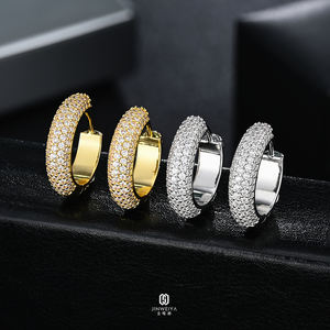 היפ הופ 925 סטרלינג כסף <span class=keywords><strong>moissanite</strong></span> עגיל כיתה גבוהה מעוף את עגילי vs <span class=keywords><strong>moissanite</strong></span> עגילים לגברים נשים - Product Image 1