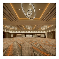 Tapis Axminster personnalisé 80 % laine et 20 % nylon, antidérapant, pour escaliers de luxe, tapis d'hôtel moderne, tapis de banquet, vente en gros
