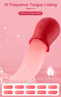 10 Frequenz Zungen lecken Hochwertiger TPE Clitoris Stimulator Zungen tease Mastur bator für Frauen und Männer