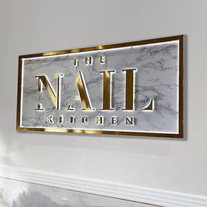 Enseigne lumineuse LED 3D en métal étanche personnalisée BOYANG pour logos d'entreprises, entreprises et hôpitaux – Idéale pour l'image de marque extérieure - Product Image 4