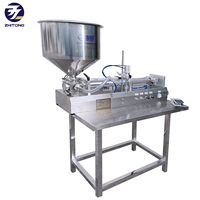 ZT – Machine de remplissage horizontale pneumatique semi-automatique, machines de remplissage de Table à Piston, pâte liquide de crème cosmétique chimique