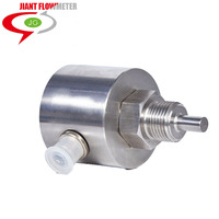 Capteur de débit d'eau thermique en acier inoxydable haute précision JIANT, alimentation DC24V, relais 220VAC 16A, modèle OEM JGR-KFO1, 0-1,5 m/s