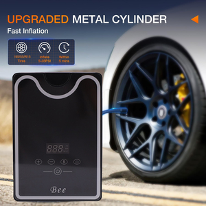 <span class=keywords><strong>Pompe</strong></span> à air de voyage 120W <span class=keywords><strong>Pompe</strong></span> à vélo à pression d'air portable tout usage avec plage de pression 3-120psi - Product Image 2